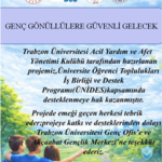 Acil Yardım ve Afet Yönetimi Kulübü'nün Projesi ÜNİDES Tarafından Destek Aldı